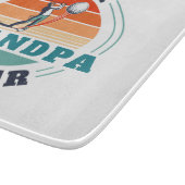 Retro Beste opa op de dag van de Aangepaste vaders Snijplank (Hoek)