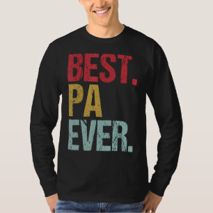 Retro Beste Pa Ever Nieuwe Papa Life Vaders D T-shirt