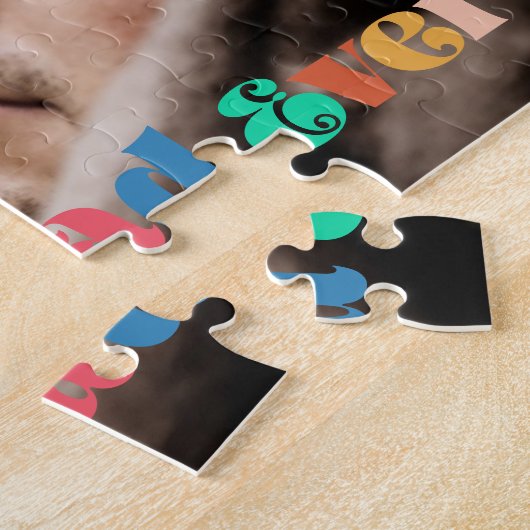 Retro  Beste vader ooit Vaderdag Legpuzzel (Zijkant)