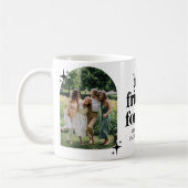 Retro Beste Vrienden Voor Altijd Groovy Foto Vrien Koffiemok (Links)