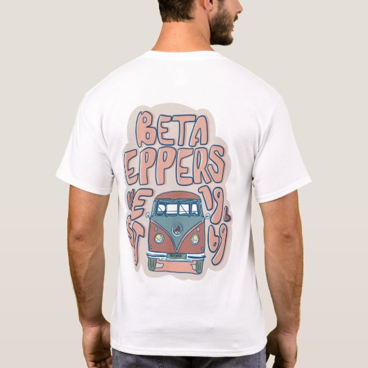 Retro Beta Eppers logo T-shirt (Achterkant)