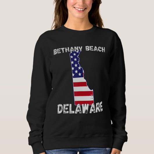 Retro Bethany Beach Delaware Apparel_2 Trui (Voorkant)