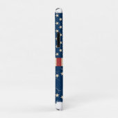 Retro Betsy Ross & 50-sterren vlag 2026 Semiquince Case-Mate iPhone Case (Achterkant/rechts)