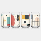 Retro Beverage Can glaswerk ontwerp Blikvorm Glas (Rechts)