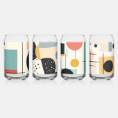 Retro Beverage Can glaswerk ontwerp Blikvorm Glas (Voorkant)