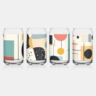 Retro Beverage Can glaswerk  ontwerp Blikvorm Glas