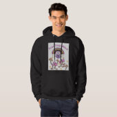 Retro Bevrijd Je Geest Hoodie (Voorkant volledig)