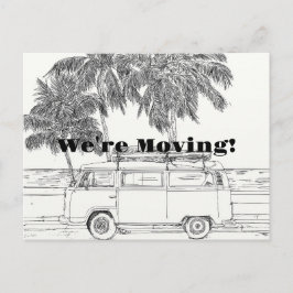 RETRO-BEWEGEND BRIEFKAART