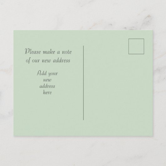 Retro bewegende aankondiging woestijnlandschap Pop Briefkaart (Achterkant)