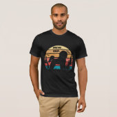Retro Bichon Frisé Dog T-Shirt (Voorkant volledig)