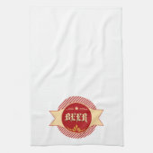 Retro Bier Logo Bar Handdoeken (Verticaal)