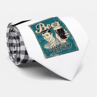Retro bierstropdas stropdas