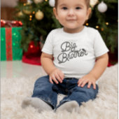 Retro Big Brother Black Typografie Kinder Shirts