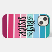 Retro Big Sister iPhone Hoesje (Achterkant horizontaal)