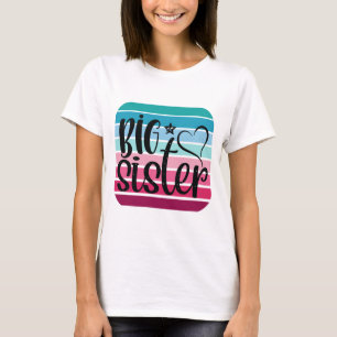 Retro Big Sister T-shirt