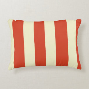 Retro Big Top Striped Accent Pillow Decoratief Kussen