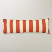 Retro Big Top Striped Body Pillow Lichaamskussen (Achterkant)
