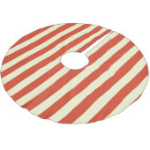 Retro Big Top Striped kerstboomrok Kerstboom Rok (Gekanteld)