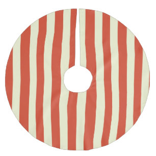 Retro Big Top Striped kerstboomrok Kerstboom Rok