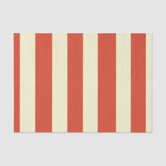 Retro Big Top Striped Tissue Paper Tissuepapier