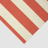 Retro Big Top Striped Tissue Paper Tissuepapier (Detail)