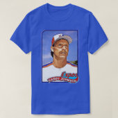 Retro Big Unit Baseball Rookie T-shirt (Design voorkant)