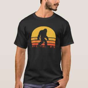 Retro Bigfoot Boogschieten Shirt Sasquatch Boog Pi