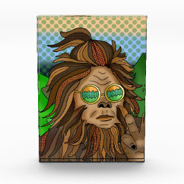 Retro Bigfoot | Pop Art Sasquatch Fotoblokken
