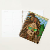 Retro Bigfoot | Pop Art Sasquatch Planner (Display)