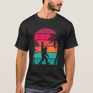 Retro  Bigfoot Rock and Roll 80S 90S Rock H T-shirt