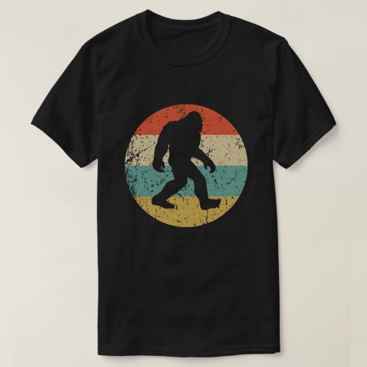 Retro Bigfoot Sasquatch Icon Essential T-Shirt (Design voorkant)