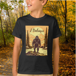 Retro Bigfoot Sasquatchgebergte T-shirt