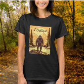 Retro Bigfoot  Sasquatchgebergte T-shirt