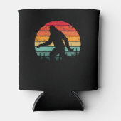 Retro Bigfoot Silhouette Sun geloof! Origineel 80' Blikjeskoeler (Voorkant)