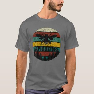 Retro bijenhouders t-shirt