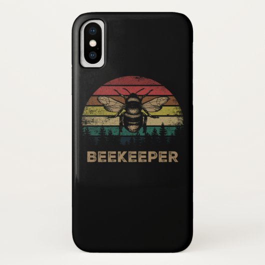 Retro  bijenteelt Case-Mate iPhone case (Achterkant)