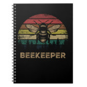 Retro  bijenteelt notitieboek (Voorkant)