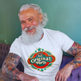 Retro bijna alle originele onderdelen op maat t-shirt