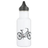 Retro Bike Bottle Waterfles (Links)