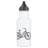 Retro Bike Bottle Waterfles (Rechts)
