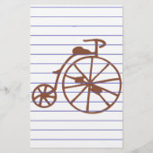 Retro Bike Briefpapier (Voorkant)