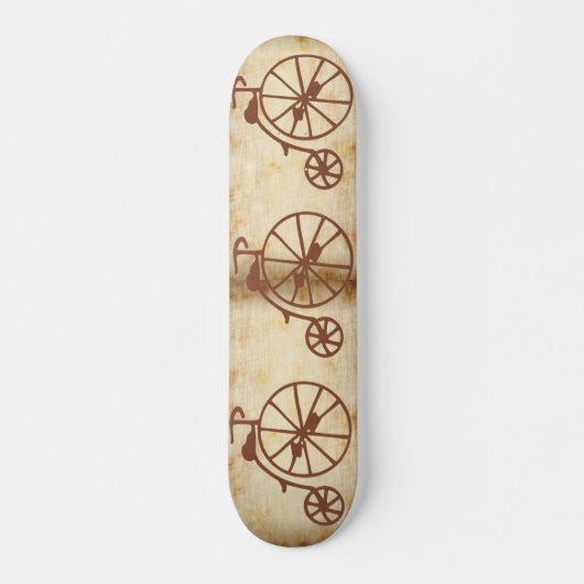 Retro Bike Skateboard (Voorkant)