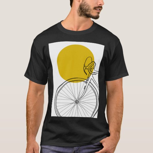 Retro Bike Sports Fitness Work Out Training T-shirt (Voorkant)