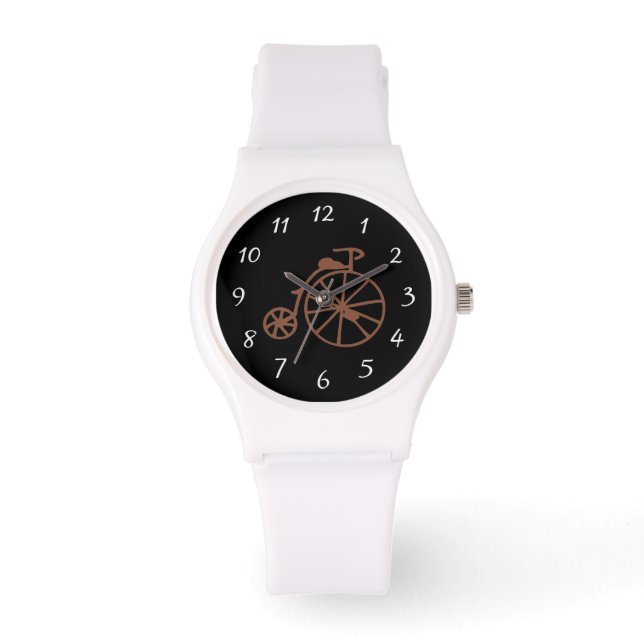 Retro Bike Watch Horloge (Voorkant)