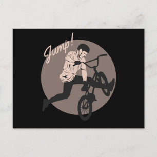 Retro Biker Design - Spring Briefkaart