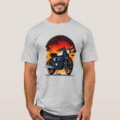 Retro Biker T-shirt (Voorkant)