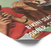 Retro - Bikini Season vs. Ice Cream, Poster (Hoek)