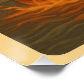 Retro Bilbao Travel Poster - Spanish Kaiju Monster (Hoek)