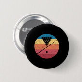 Retro Biljart Cue Stick Pool Tafel Snooker Pyram Ronde Button 5,7 Cm (Voorkant /achterkant)