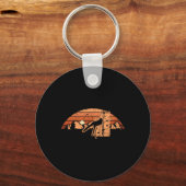 Retro  Biljart Game 8 -ll Pool Player Tou Sleutelhanger (Voorkant)